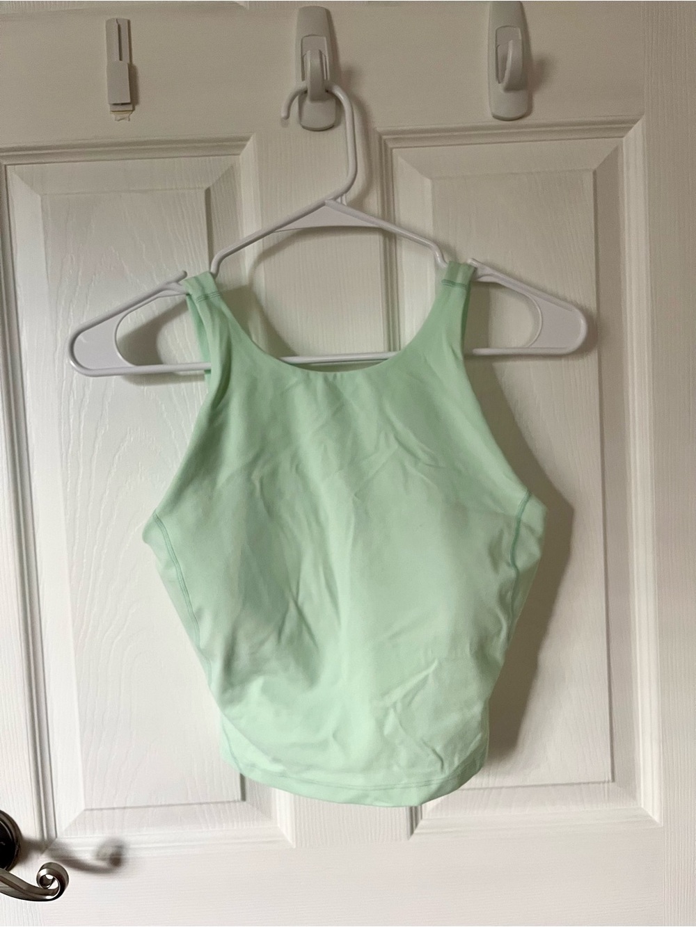 Lululemon Align High Neck Tank Top Mint Green Size 6 Nulu